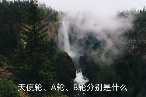 天使輪、A輪、B輪分別是什么
