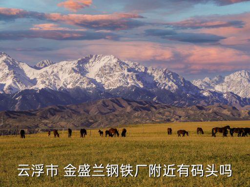 云浮市 金盛蘭鋼鐵廠(chǎng)附近有碼頭嗎