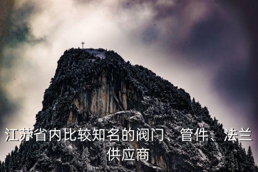 江蘇省內(nèi)比較知名的閥門(mén)、管件、法蘭供應(yīng)商