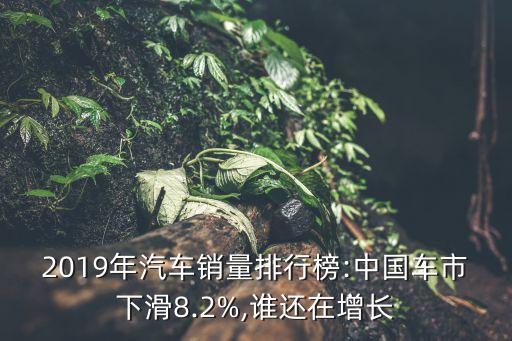 2019年汽車銷量排行榜:中國(guó)車市下滑8.2%,誰(shuí)還在增長(zhǎng)