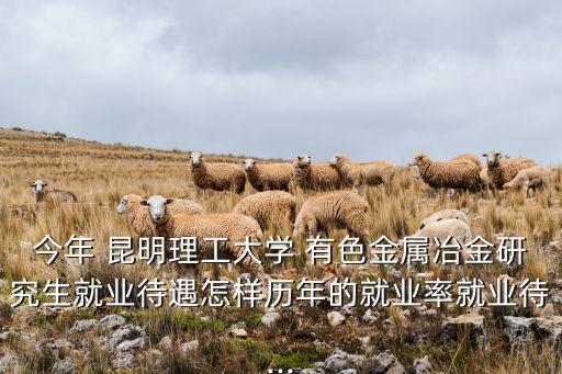 今年 昆明理工大學 有色金屬冶金研究生就業(yè)待遇怎樣歷年的就業(yè)率就業(yè)待...